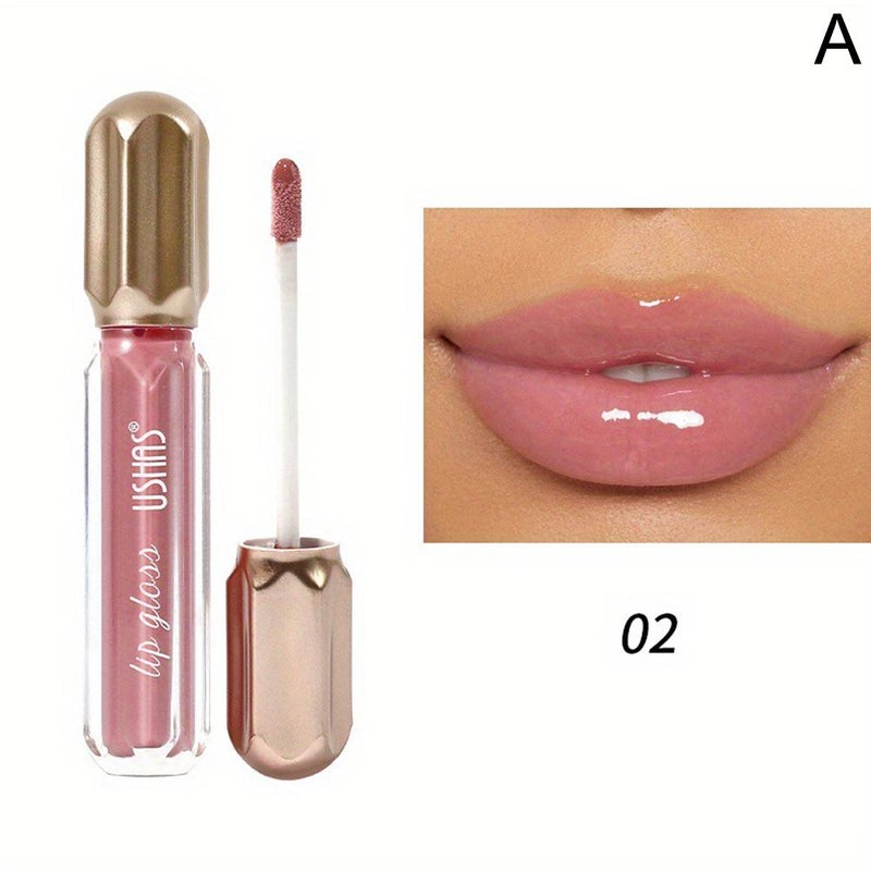 USHAS 6-Color Matte Liquid Lipstick that can be transformed into a pearlescent lip gloss - long-lasting, durable, non-sticky, and waterproof.